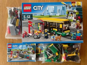 LEGO 60154 City Busbahnhof Bus Station TOP & COMPLETE!!! - Bild 1 von 1