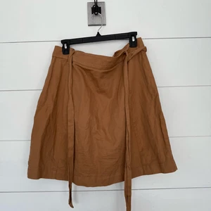 Banana Republic Women’s 16 Tall Brown Linen Blend Skirt - Picture 1 of 6