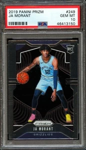 2019 Panini Prizm #249 Ja Morant PSA 10 - Bild 1 von 2