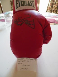 RUBEN OLIVARES -BOXING HOFer AUTHENTIC AUTOGRAPHED EVERLAST GLOVE 6-4-14 - Picture 1 of 6