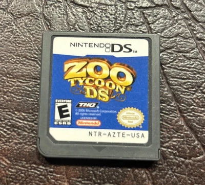 Zoo Tycoon 2 (Nintendo DS, 2008) AUTHENTIC Cartridge Only TESTED - Image 1 of 2