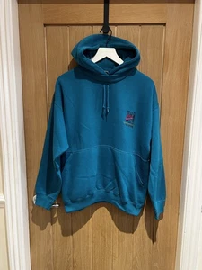 Vintage Nike USA Beaverton Oregon Hoodie - Size Medium - Teal - Picture 1 of 5