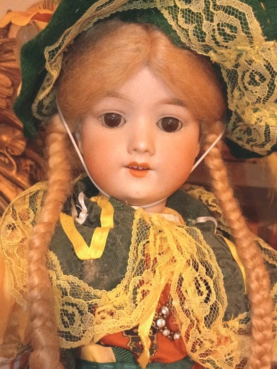 J. Marseille アンティーク　ビスクヘッドD J. Marseille アンティーク ビスクヘッドD J. Marseille アンティーク