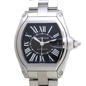 CARTIER Roadster LM St. Steel W62041V3 Men's Auto Watch /40103 - Picture 1 of 9