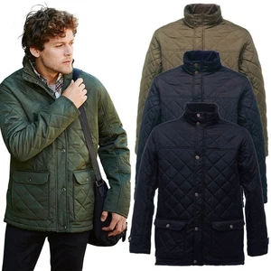 Outdoor Look Mens Tyle Quilted Warm Insulated Country Jacket - Picture 1 of 6
