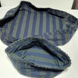 Longaberger Collector's Club Members Stripe Liners Lot of 2 SEE PHOTOS - Picture 1 of 5