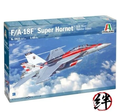 Kit Modelo Italeri -2823 F/A-18F Super Hornet Marina de los Estados Unidos Colores Especiales Escala 1:48 Foto 1 de 4