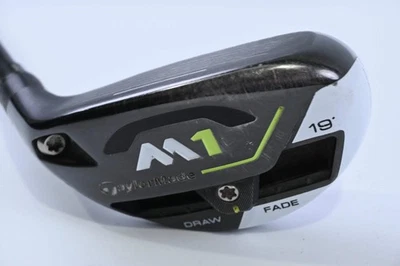 Left Hand Taylormade M1 2017 #3 Hybrid / 19 Degree / Stiff Flex Kuro Kage Silver - Image 1 of 4