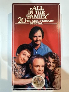 All In The Family 20th Anniversary Special VHS Comedy Sitcom 1991 - Picture 1 of 6