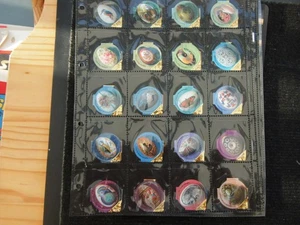 ONE COMPLETE SET OF 40 CREAMER POT LIDS DECORATED EGGS - Picture 1 of 2