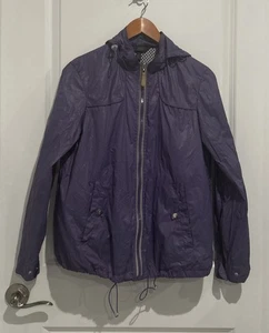 SOMA Sport Solutions Rain Jacket Intimates Lightweight Purple SMALL Mesh Lining - Picture 1 of 5