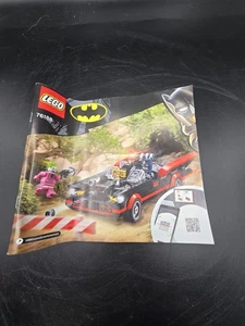 Lego 76188 Super Heroes Batman Classic TV Series Batmobile Manual Only - Picture 1 of 2