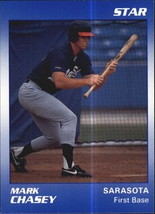 1990 Sarasota White Sox Star #4 Mark Chasey