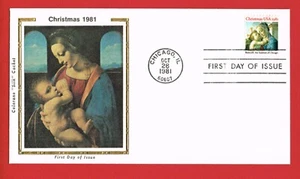 1939 Colorano Silk FDC Cover Madonna and Child Christmas GET 4 PAY FOR 3 - Picture 1 of 1
