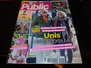 Revue "PUBLIC N°1129 - 2025" William LEYMERGIE & Sophie DAVANT, Courteney COX - Picture 1 of 1