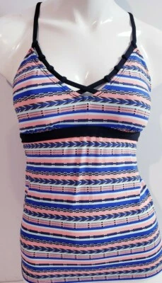 ¡Top de natación Tankini Athleta Pipeline Loop para mujer! Talla S Foto 1 de 4