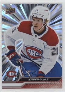 2023-24 Upper Deck Series 1 Outburst Silver Kaiden Guhle #97