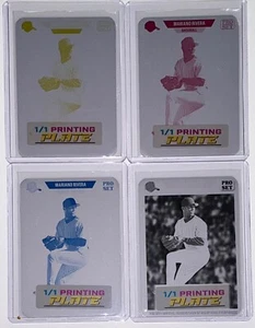 2024 Hoja Colectivo Mariano Rivera 1989 Pro Set Una Placa de Impresión 1/1 Juego Lote - Imagen 1 de 1