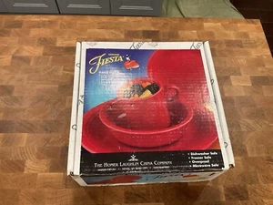 FIESTAWARE Scarlet 831 326 4-Piece Dinnerware Place Setting Set NIB - Picture 1 of 5