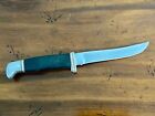 Vintage Buck Pathfinder Fixed 5” Blade Knife Made In Usa 