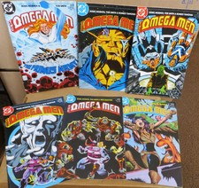 THE OMEGA MEN 1983 -Lot #'s 18, 19, 20, 22, 23, 27 DC Comics