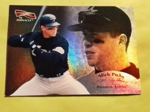 JEFF BAGWELL-HOUSTON ASTROS-1996 PINNACLE AFICIONADO"SLICK PICKS" CARD #9 OF 32