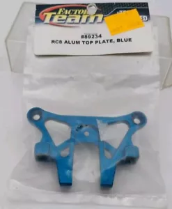 Team Associated 89234 Factory Team Blue Aluminum Top Plate RC8 RC8T RC8B SC8.2e - Picture 1 of 1