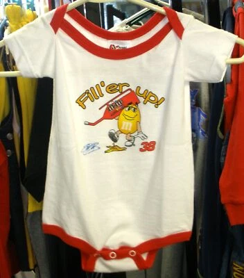 DE COLECCIÓN CHASE #38 M&M'S BEBÉ NIÑO PEQUEÑO UNA PIEZA MAMELUCO SILLÍN ELLIOTT 12 MESES  Foto 1 de 2