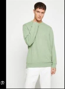 Suéter KOTON Basic Calce Ajustado Para Hombre Verde Cuello Redondo Talla Grande Hecho en Turquía - Imagen 1 de 10