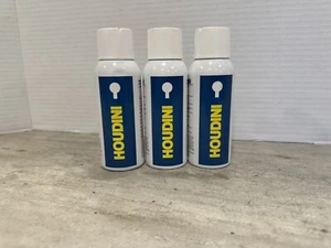 (3) Neu Houdini 2,5 Unzen schnell wirkend Made in USA Lock Gleitmittel Protexall. Keine Strohhalme - Bild 1 von 3