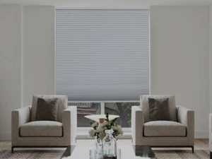 Cut to Order Custom Size Cordless Cellular Shade Honeycomb Blinds Blackout White - Picture 1 of 16