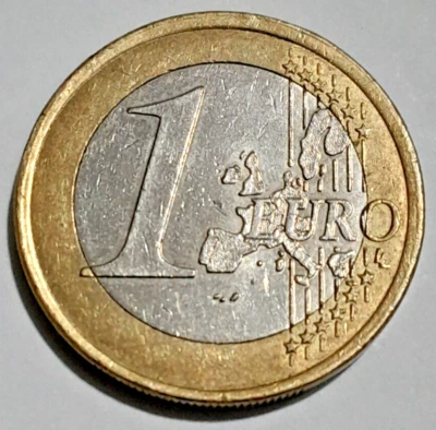 France 1 euro coin from the year 2000 - image 1 of 4
