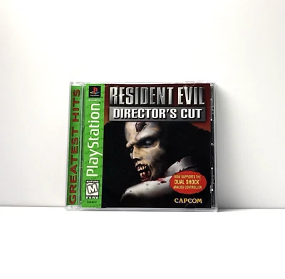 Resident Evil: Director's Cut PlayStation 1 PS1 Complete CIB Refurbished Tested - Image 1 of 4