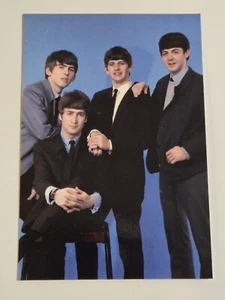 Vintage The Beatles Farbfoto Postkarte   - Bild 1 von 2