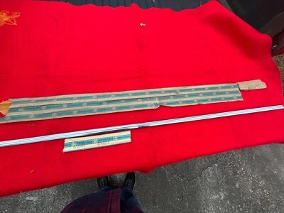 NOS 1970 Oldsmobile Cutlass F-85 'S' Lower Door Molding w/clips - Image 1 of 4