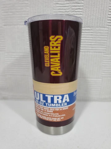 Cleveland Cavaliers Travel Tumbler 20oz Ultra NBA Cup Mug Coffee Cavs NEW! Cover
