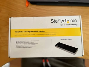 startech usb3dockh2dp Triplo Monitor USB 3.0 4K HD replicatore di porte USB 3.0 - Foto 1 di 5