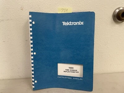 Tektronix 070-1865-01 1503 Time Domain Reflectometer Instruction ManualTektronix - Image 1 of 4