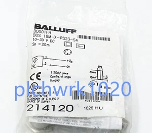 1 PCS NEW IN BOX Balluff BOS01FH photoelectric switch sensor BOS 18M-X-RS23-S4 - Picture 1 of 4