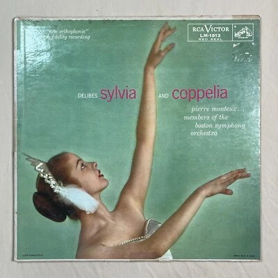 DELIBES Sylvia/Coppelia 1955 Vinyl LP RCA Victor LM-1913 - VG Foto 1 de 4