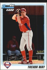 2010 Bowman Prospects Black #BP36 Trevor May 