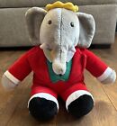 Vintage 1988 Babar Characters The Elephant Gold Crown Plush By Gund