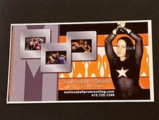 Women's Pro Wrestling Stardom USA Cheerleader Melissa Card