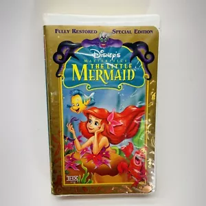Disney’s MASTERPIECE The Little Mermaid Fully Restored Special Edition VHS - Picture 1 of 9