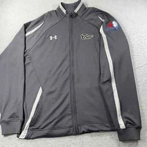 Under Armour USF Bulls Men's Medium Full Zip Gray Sweatshirt International Bowl - Picture 1 of 12