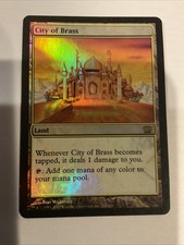 MTG City of Brass 8th Eighth Edition Foil Actual Pics