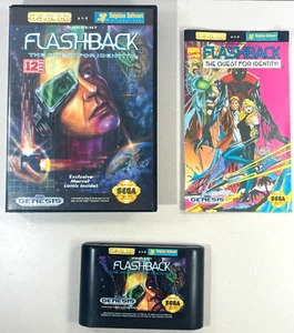 Flashback: The Quest for Identity (Sega Genesis, 1993) en caja original - Imagen 1 de 8