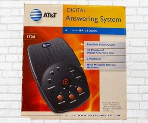 AT&T 3 BOÎTES AUX LETTRES RÉPONDEUR DÉPLACER DES MESSAGES ENTRE BOÎTES AUX LETTRES, légèrement utilisé. - Photo 1/10