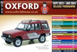 OXFORD DIECAST 48 PAGE POCKET CATALOGUE SEPTEMBER 2023 TO JANUARY 2024 RELEASES