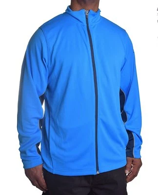 * Under Armour Mens UA Reflex Warm-Up Jacket; Electric Blue/Academy; SIZE Small - Image 1 of 4